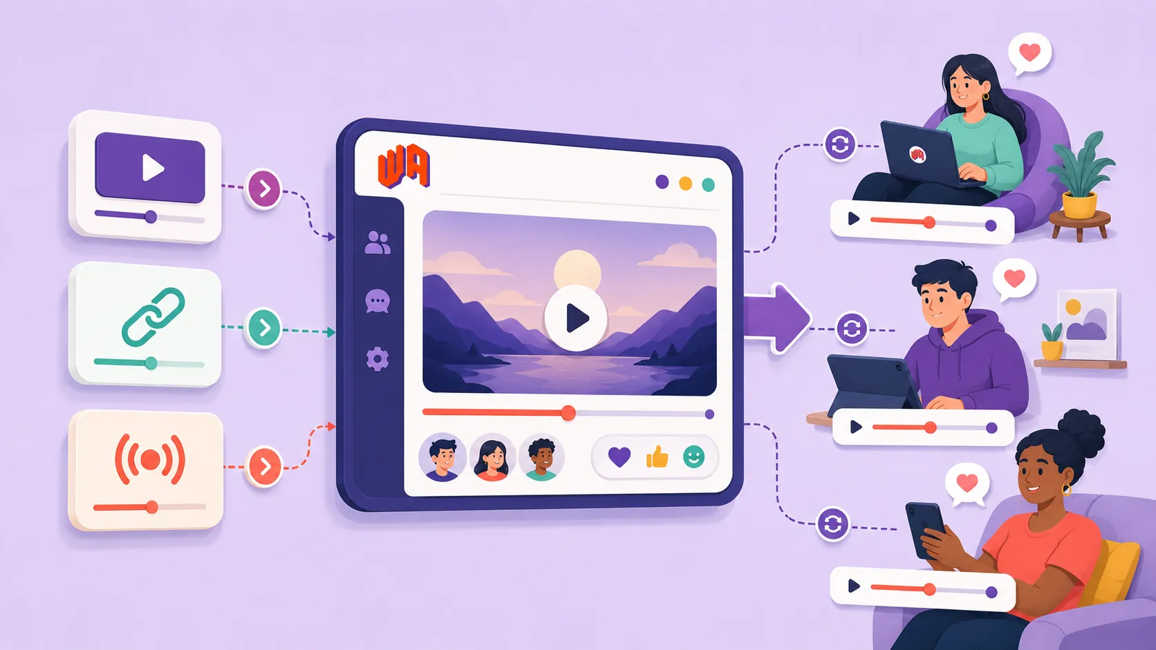 Watch Netflix, HBO, Disney+, Prime & More Together — WatchAlong Extension